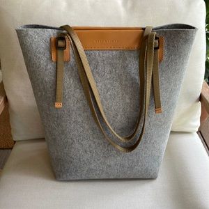 Graf & Lantz wool tote bag purse